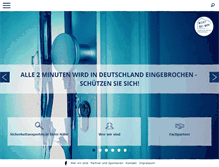 Tablet Screenshot of nicht-bei-mir.de